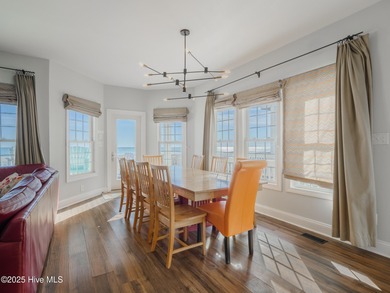 This stunning oceanfront home in North Topsail Beach offers 5