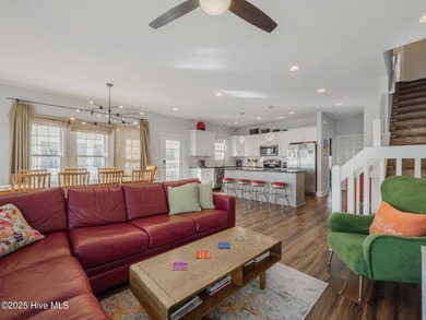 This stunning oceanfront home in North Topsail Beach offers 5