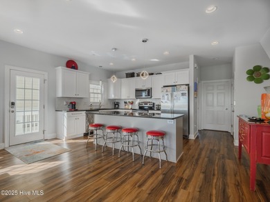 This stunning oceanfront home in North Topsail Beach offers 5