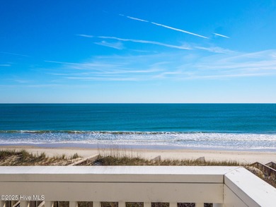 This stunning oceanfront home in North Topsail Beach offers 5