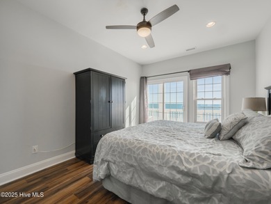 This stunning oceanfront home in North Topsail Beach offers 5
