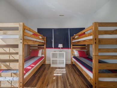 This stunning oceanfront home in North Topsail Beach offers 5