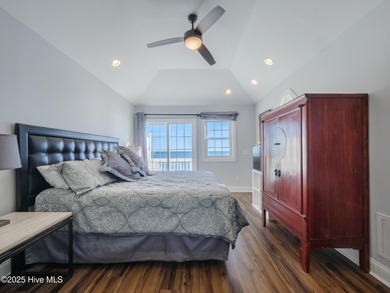 This stunning oceanfront home in North Topsail Beach offers 5