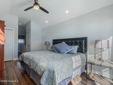 This stunning oceanfront home in North Topsail Beach offers 5