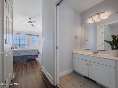 This stunning oceanfront home in North Topsail Beach offers 5