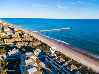This stunning oceanfront home in North Topsail Beach offers 5
