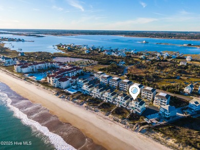 This stunning oceanfront home in North Topsail Beach offers 5