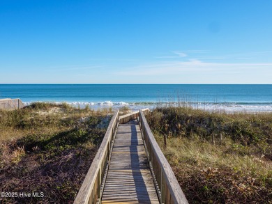 This stunning oceanfront home in North Topsail Beach offers 5