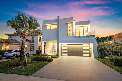 A vision of modern Palm Beach luxury, this brand-new 2025