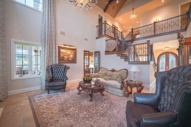 A stunning French-style home situated along a dramatic coastal