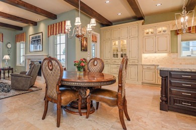 A stunning French-style home situated along a dramatic coastal