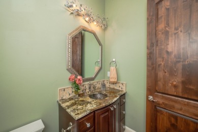 A stunning French-style home situated along a dramatic coastal