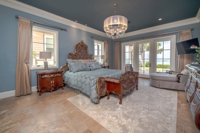 A stunning French-style home situated along a dramatic coastal