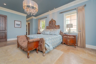 A stunning French-style home situated along a dramatic coastal