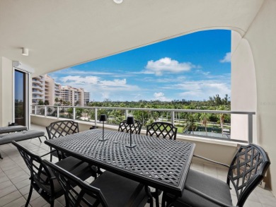 Set above the sparkling waters of Sarasota Bay, this beautifully