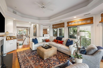 An elegant classic with spectacular views on one of Seabrook