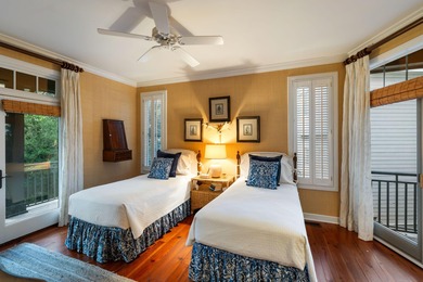 An elegant classic with spectacular views on one of Seabrook