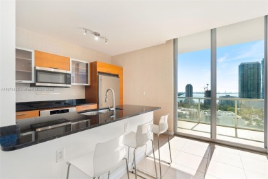 Modern 2BR/3BA condo at 2 Midtown Miami featuring