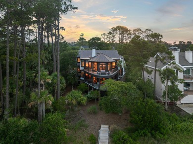 An elegant classic with spectacular views on one of Seabrook
