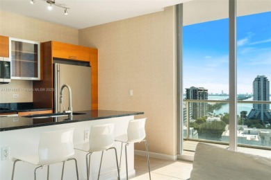 Modern 2BR/3BA condo at 2 Midtown Miami featuring