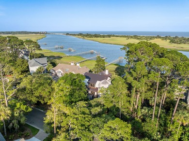 An elegant classic with spectacular views on one of Seabrook