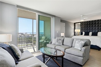 Tastefully remodeled and fully furnished 8th floor unit! This