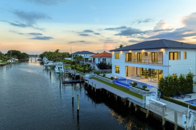 Modern Waterfront Estate in The Village of North Palm Beach