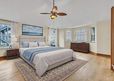 Beautiful waterfront home with 97 ft shoreline on a half-acre