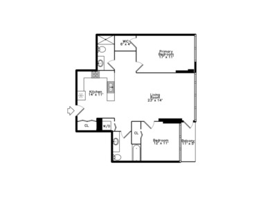 Enjoy stunning, unobstructed city views from every room and the