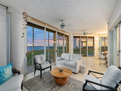 Rising high above Estero Bay, this 7th floor sky home at Bayview