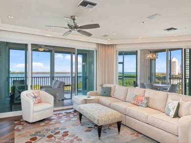 Rising high above Estero Bay, this 7th floor sky home at Bayview