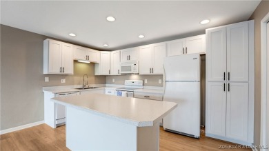 Beautiful condo with a walk-out ground-level deck and two steps