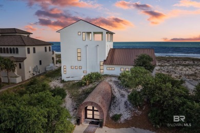 Kiva Dunes Gulf Front Modern Work of Art atop 25 foot dune. The