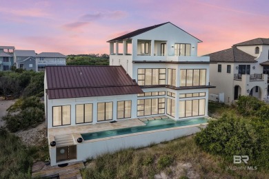 Kiva Dunes Gulf Front Modern Work of Art atop 25 foot dune. The