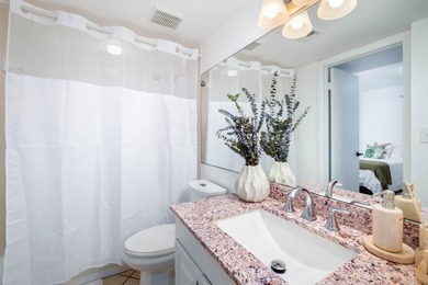 Professionally remodeled and fully furnished, this stunning unit