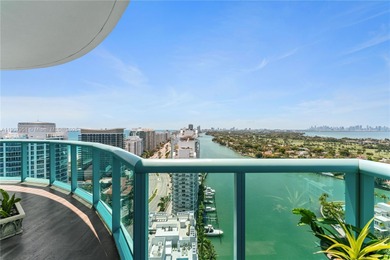 This trophy Penthouse comes with a 55' boat slip! Amazing