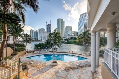 Experience the privacy and charm of Brickell Key in this 1 bed /