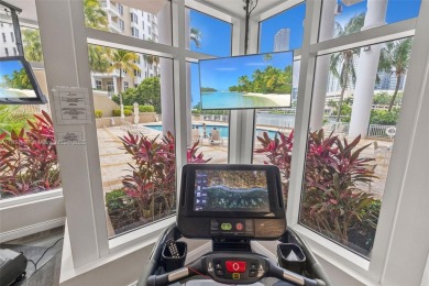 Experience the privacy and charm of Brickell Key in this 1 bed /