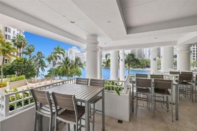 Experience the privacy and charm of Brickell Key in this 1 bed /