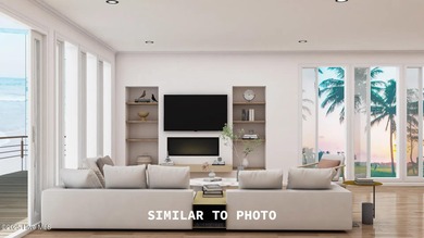 Panoramic oceanfront views! This custom-built home is scheduled