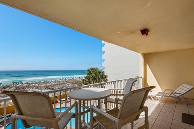 Gulf front corner unit at Dune Pointe, with views of the Gulf of