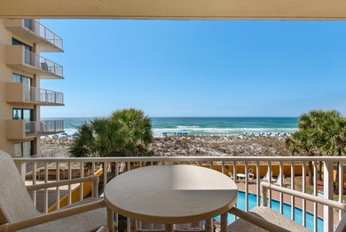 Gulf front corner unit at Dune Pointe, with views of the Gulf of