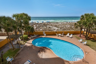Gulf front corner unit at Dune Pointe, with views of the Gulf of