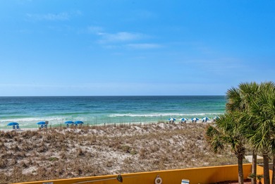 Gulf front corner unit at Dune Pointe, with views of the Gulf of