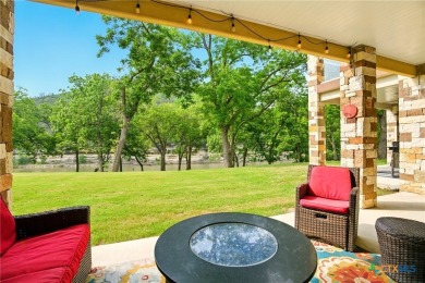 Guadalupe River?front living at its finest! Nestled in the gated