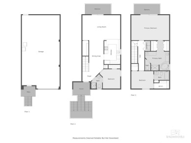 Convenient Sunset Bay Villas condo offers 3 bedrooms, 3 baths