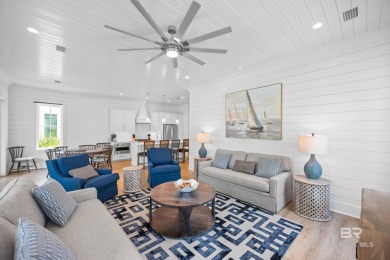 This fully furnished luxury home in a new waterfront community