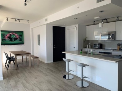 Corner unit 1 bedroom plus den, fully furnished and equipped