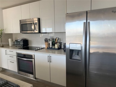 Corner unit 1 bedroom plus den, fully furnished and equipped