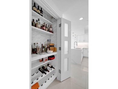 Enjoy ocean & city views from the expansive terrace of this